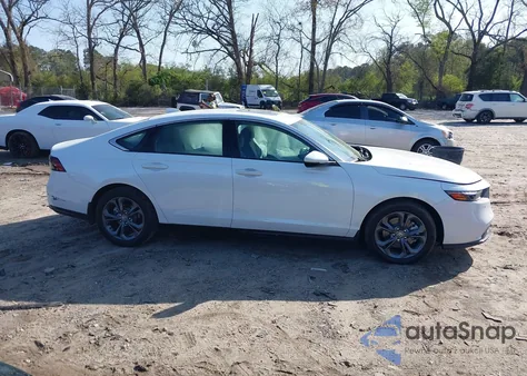 2024 Honda Accord Hybrid Ex-L z USA, uszkodzony, nr VIN 1HGCY2F63RA080531